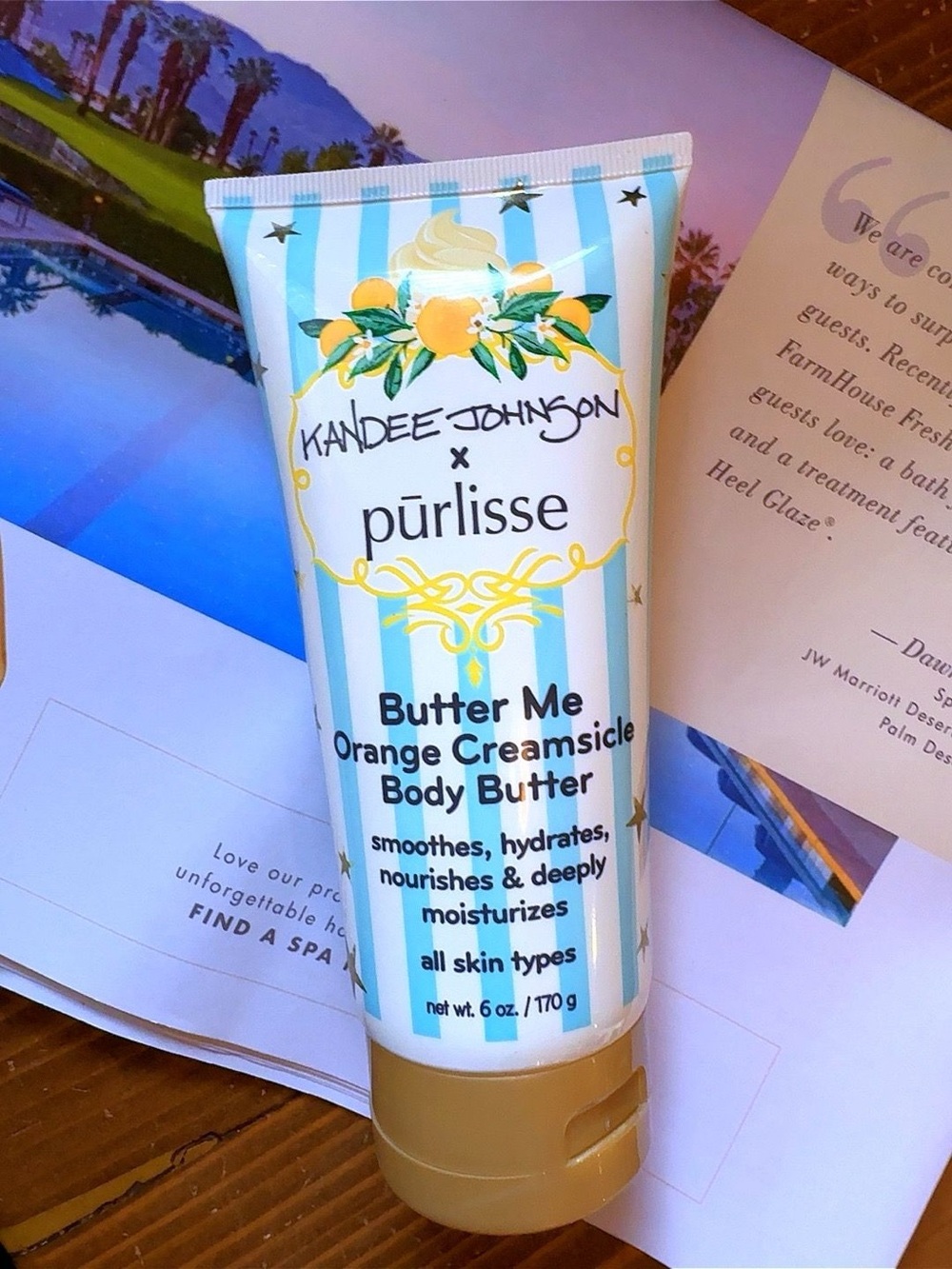 KANDEE JOHNSON x pūrlisseKANDEE JOHNSON x pūrlisse Orange Creamsicle Body Butter